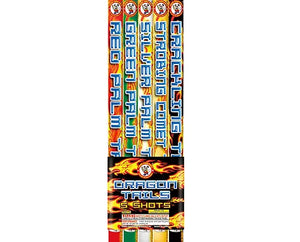 Dragon Tails 5 Shot,Curbside Fireworks