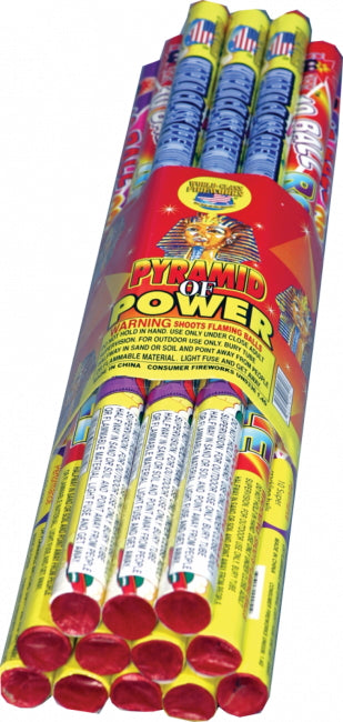 Pyramid of Power - Curbside Fireworks