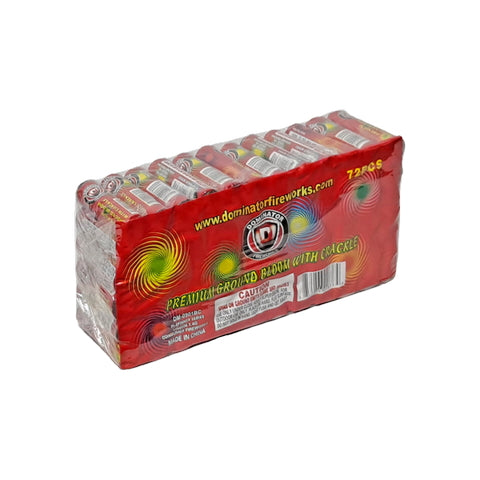 Premium Ground Bloom With Crackle ,Buy 1 Get 3 Free,Curbside Fireworks