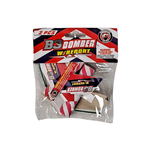B-3 Bomber with Report,Curbside Fireworks
